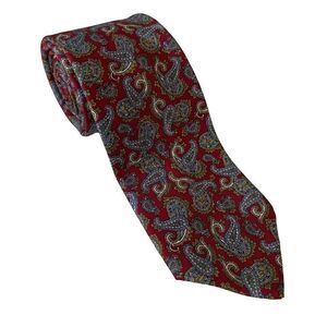 Vintage Christian Dior Paisley Silk Tie